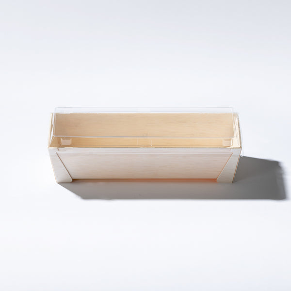 木製BOX 長方形 ロング用透明フタ – TAKE PACK