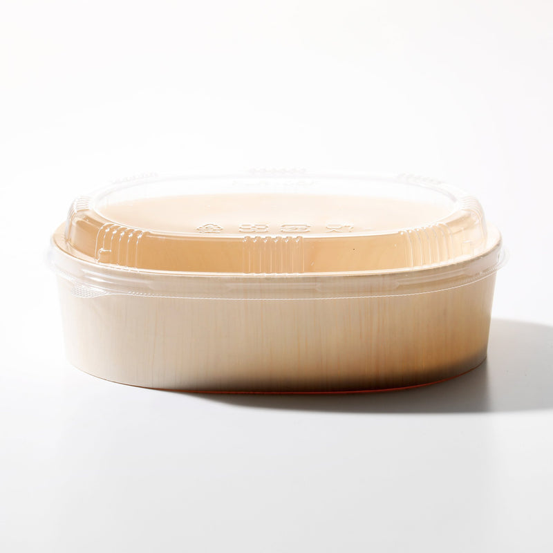 木製BOX 楕円形用透明フタ