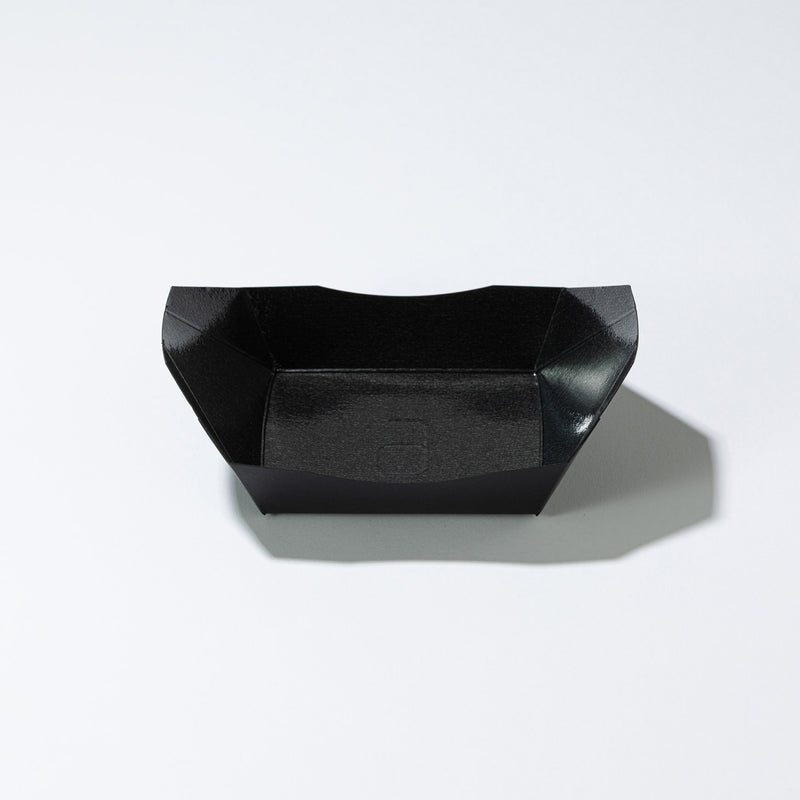 ペーパー舟皿 Aタイプ S ブラック – TAKE PACK