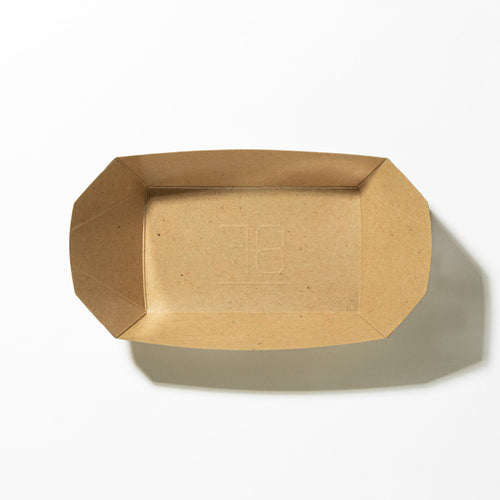 ペーパー舟皿 Bタイプ M ナチュラル