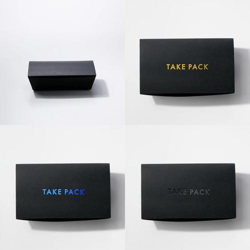 【箔押し・ロゴ印字】ペーパーパック M ブラック