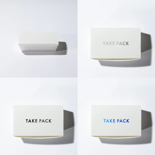 【箔押し・ロゴ印字】ペーパーパック S ホワイト