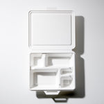 パルプモールドBOX XL 5ブロック ホワイト