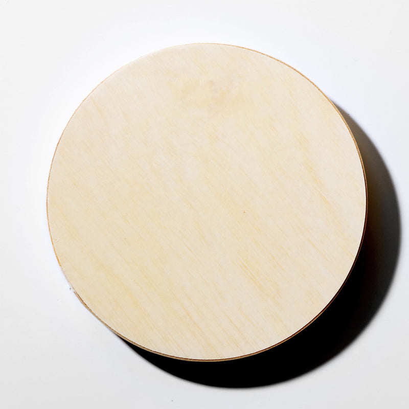 木製BOX 円形 Aタイプ M用木製フタ
