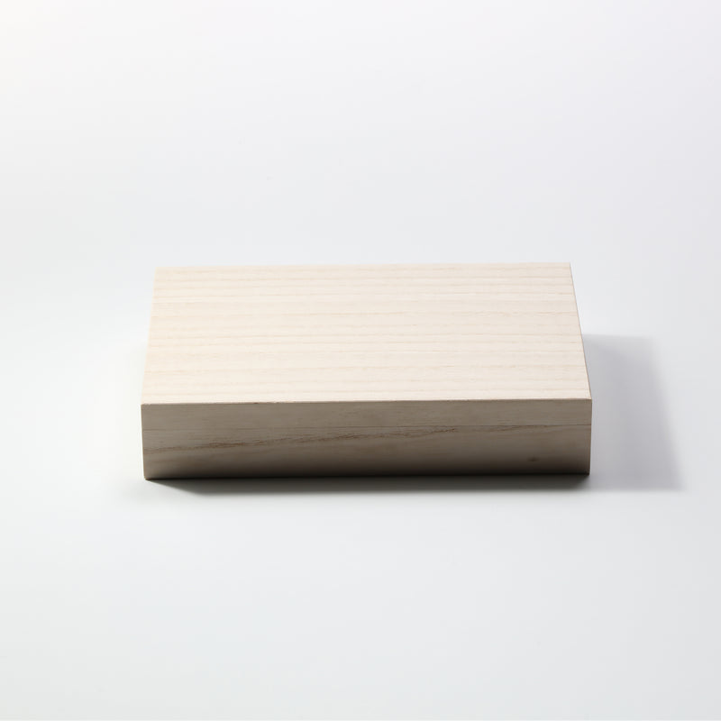 【サンプル】桐製弁当箱 長方形 5ブロック