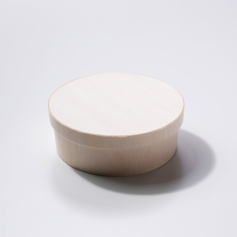 木製BOX 円形 Aタイプ S用木製フタ